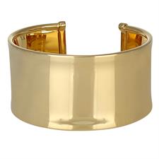 BRACCIALE MANETTA LISCIA GRANDE 35MM IN ARGENTO 925°/°°