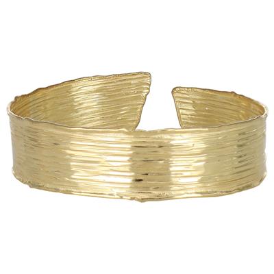 BRACCIALE MANETTA RIGATA ARMONICA 16MM IN ARGENTO 925°/°°