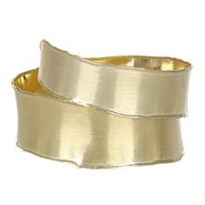 BRACCIALE MANETTA SATINATA ARMONICA DOPPIO FILO IN ARGENTO 925°/°°
