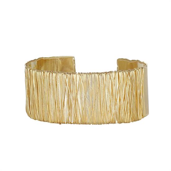 BRACCIALE MANETTA SATINATA BLOCCO MULTI FILO IN ARGENTO 925°/°°