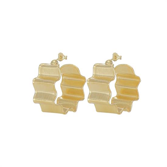 ORECCHINO CERCHIO RIGIDA SIMIL ARMONICA 12MM IN ARGENTO 925°/°°