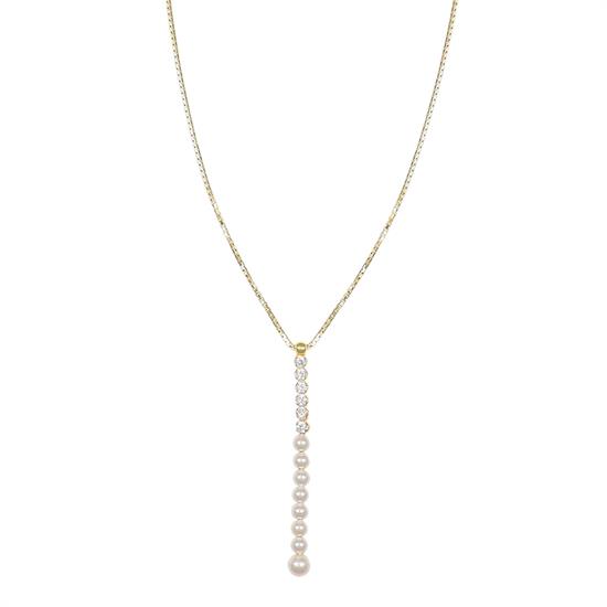 COLLANA VENEZIANA CON PENDENTE TENNIS CON MOP 3MM IN ARGENTO 925°/°°
