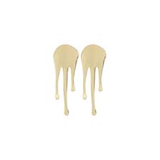 ORECCHINO LOBO GOCCIA SCIOLTA IN ARGENTO 925°/°°