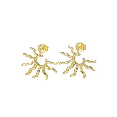 ORECCHINO MEZZO SOLE FILO IN ARGENTO 925°/°°