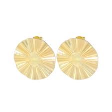 ORECCHINO TONDO RAGGI LAVORATO IN ARGENTO 925°/°°