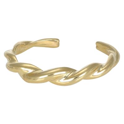 BRACCIALE MANETTA TRECCIA ELETTROFORMATURA IN ARGENTO 925°/°°