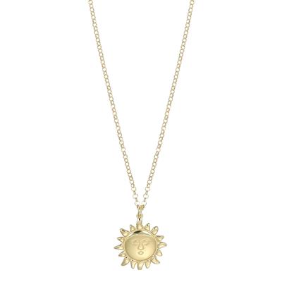 COLLANA ROLLO CON SOLE IN ARGENTO 925°/°°