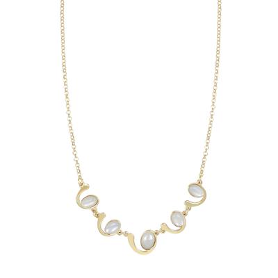 COLLANA RICCIOLI CON PIETRE IN ARGENTO 925°/°°