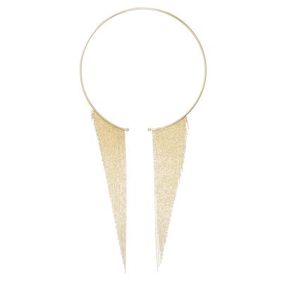 COLLANA RIGIDA CON PALLINI DIAMANTATI SCALARE IN ARGENTO 925°/°°