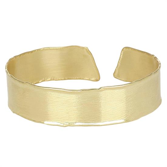 BRACCIALE MANETTA 15MM RIGATA BORDO LISCIO IN ARGENTO 925°/°°