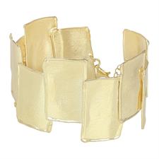 BRACCIALE MANETTA RETTANGOLI SFALSATI IN ARGENTO 925°/°°