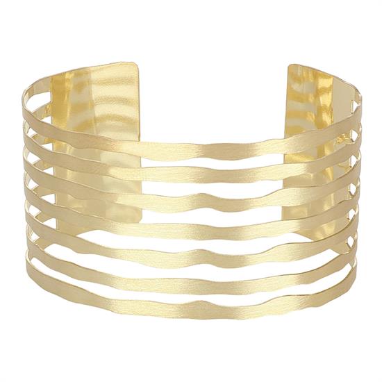 BRACCIALE MANETTA SATINATA 7 MULTIFILI IN ARGENTO 925°/°°