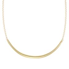 COLLANA MEZZA SEMI RIGIDA CON ROLLO IN ARGENTO 925°/°°