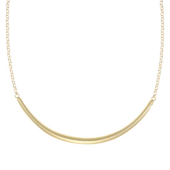 COLLANA MEZZA SEMI RIGIDA CON ROLLO IN ARGENTO 925°/°°