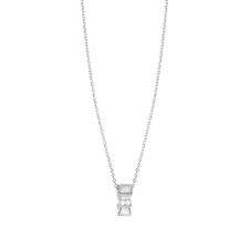 COLLANA BULLONE ZIRCONATI MIX IN ARGENTO 925°/°°