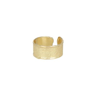 ANELLO FASCIA 18MM SATINATA BORDO LISCIO IN ARGENTO 925°/°°