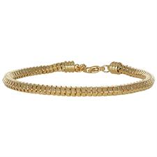 BRACCIALE VENEZIANA MORBIDA 4MM IN ACCIAIO