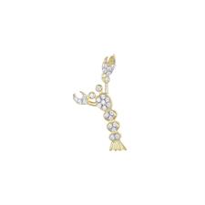 PENDENTE ARAGOSTA ZIRCONATA IN ARGENTO 925°/°°