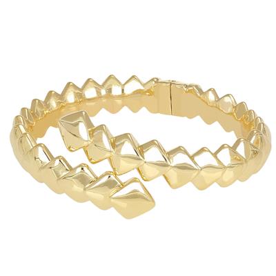 BRACCIALE MANETTA ARMONICA ROMBI ELETTROFORMATURA IN ARGENTO 925°/°°