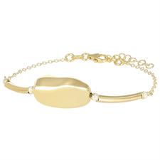 BRACCIALE BACCHETTE E BAROCCHE IN ARGENTO 925°/°°
