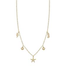 COLLANA SOGGETTI MARINI PICCOLI IN ARGENTO 925°/°°