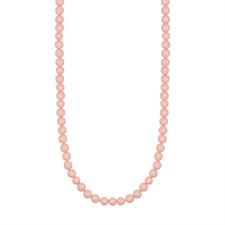 COLLANA SHELL PINK CON CHIUSURA IN ARGENTO 925°/°°
