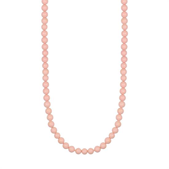 COLLANA SHELL PINK CON CHIUSURA IN ARGENTO 925°/°°