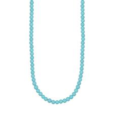 COLLANA SHELL TURQ CON CHIUSURA IN ARGENTO 925°/°°