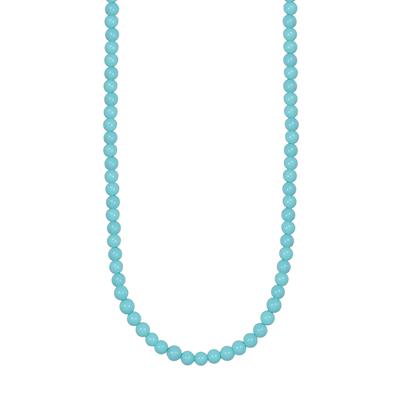 COLLANA SHELL TURQ CON CHIUSURA IN ARGENTO 925°/°°