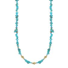 COLLANA SCAGLIE DI AULITE E METALLO IN ARGENTO 925°/°°