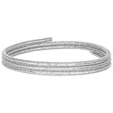 BRACCIALE/COLLANA CORDA CALAMITA IN ACCIAIO