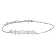 BRACCIALE BARRETTA SEI STELLE ZIRCONATE IN ARGENTO 925°/°°