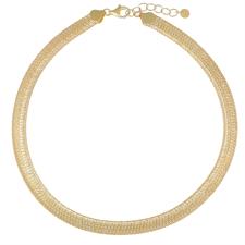 COLLANA MORBIDA CALZA IN ARGENTO 925°/°°