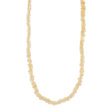 COLLANA GIROCOLLO GARZA IN ARGENTO 925°/°°